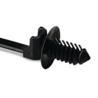 Hellermanntyton - Lanière avec pied sapin 165x4.6mm Øtrou 6.3-7 mm en PA66HIRHS noir-T50SOSFT6LGE2
