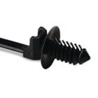 Hellermanntyton - Lanière avec pied sapin 165x4.6mm Øtrou 6.3-7 mm en PA66HIRHS noir-T50SOSFT6LGE2