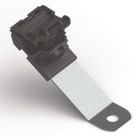 Hellermanntyton - Bride métalloplastique à visser, déport long, 30°, Ø trou 8.3mm - RCA30LM8