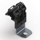 Hellermanntyton - Bride métalloplastique à visser, déport court, 90°, Ø trou 8.3mm - RCA90SM8