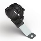 Hellermanntyton - Bride métalloplastique à visser, déport long, 30°, Ø trou 8.3mm - RCD30LM8