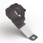 Hellermanntyton - Bride métalloplastique à visser, déport long, 30°, Ø trou 10.3mm - RCD30LM10
