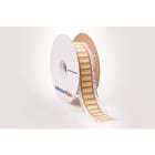 Hellermanntyton - Manchons thermo TLFD à marquer, rétreint 2:1, Ø 38,1 mm, longueur 25mm x2, jaune