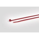 Hellermanntyton - Collier 200.0 mm x 4.6 mm en PA66HS rouge - T50R