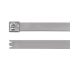 Hellermanntyton - Collier métallique 362x16 mm en Inox 316 noir - MBT14UH