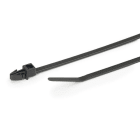 Hellermanntyton - Lanière à pied ancre 158x3.6mm pour trou Ø 4.7 à 5.5 mm en PA66HS noir - T30RSF