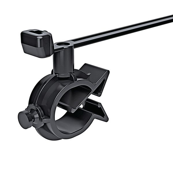 Hellermanntyton - Lanière 155x4.7mm avec clip Ø10 à 14mm en PA66HIRHS noir - T50SVCOC10-14