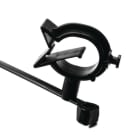 Hellermanntyton - Lanière 155x4.7mm avec clip Ø10 à 14mm en PA66HIRHS noir - T50SVCOC10-14
