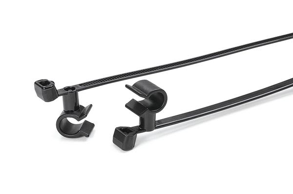 Hellermanntyton - Lanière de fixation 155x4.7mm en PA66HIRHS noir - T50SVC6,5