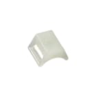 Hellermanntyton - Embase en berceau à visser trou central Ø 3.1 mm en PA66 naturel - NY3256