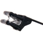 Hellermanntyton - Lanière de fixation pour bord de tôle 160 x 4.6 mm en PA66HS noir - T50SOSEC13