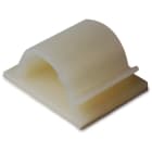 Hellermanntyton - Clip adhésif en forme de demi-lune 33x27mm pour câble Ø 14mm en PA66 noir - RB14