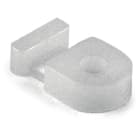 Hellermanntyton - Embase plate à visser 20x12mm en PA66 blanc - MB2