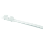 Hellermanntyton - Lanière de fixation avec oeillet 395x7.6mm en PA66 naturel - T120MR