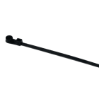 Hellermanntyton - Lanière de fixation avec oeillet 110x2.5mm en PA66 noir-T18MR