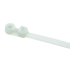 Hellermanntyton - Lanière de fixation avec oeillet 160x3.5mm en PA66 naturel - T30MR
