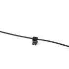 Hellermanntyton - Laniere de fixation sur bord de tole 200 x 4.6 mm en PA66HS noir - T50ROSEC4A