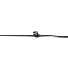 Hellermanntyton - Laniere de fixation pour bord de tole 200 x 4.6 mm en PA66HIRHS noir-T50SOSEC5B