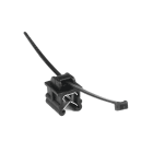 Hellermanntyton - Lanière de fixation pour bord de tôle 200 x 4.6mm en PA66HIRHS noir - T50ROSEC19