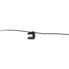 Hellermanntyton - Lanière de fixation pour bord de tôle 200 x 4.6 mm en PA66HS noir - T50ROSEC23