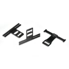 Hellermanntyton - Clip plat à enrubanner pour goujon Ø 5 mm en PA66HIRHS noir - BC30