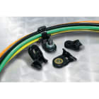 Hellermanntyton - Embase à visser avec trou de Ø 8.31 mm en PA66HIRHSW noir - HDM321