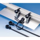 Hellermanntyton - Lanière de fixation 175x5.7mm pour goujon M10 en PA66HSW noir - T50SOSSBD-M10