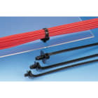 Hellermanntyton - Lanière de fixation 170x5.3mm à pied sapin Ø 7 mm en PA66 noir - OS170FT7LH