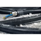 Hellermanntyton - Raccord réducteur HGL16, Ø nominal 16, R34, PA66 & TPE, noir, sachet 5 pièces