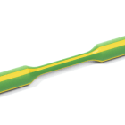 Hellermanntyton - Gaine thermoretractable a paroi fine, TREDUX, jaune-vert,1.5-0.5, longueur 1m