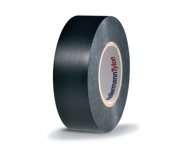 Hellermanntyton - Ruban adhesif Isolant PVC HelaTape Flex 15 - Noir 19x20