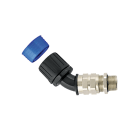 Hellermanntyton - Presse-étoupe coudé 45° HGL-45CG,Ø nominal 34, M32, PA66, noir, sachet 10 pcs