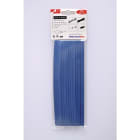 Hellermanntyton - Gaine thermorétractable HIS-3-BAG 12/4, bleu, 10 longueur de 200mm en sachet