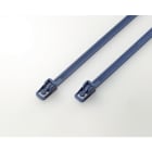 Hellermanntyton - Collier de serrage réouvrable 303x7.4 mm en PA66MP+ bleu - ORF300