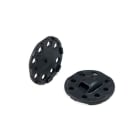 Hellermanntyton - Embase pour adhésif liquide 22,6x22,6mm en PA666V0 noir - PMB3