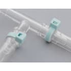 Hellermanntyton - Collier de serrage 150x3.5 mm en PA66 antibactérien aigue-marine - MGT150