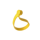 Hellermanntyton - Collier réouvrable aimantée 330x15 mm en TPE Jaune - CKL330