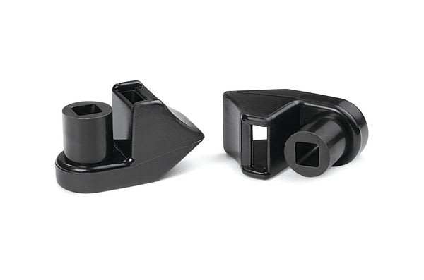 Hellermanntyton - Embase pour goujon Ø 5 mm et collier de largeur 8.5 mm maxi en PA66 noir - SBH1