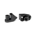 Hellermanntyton - Embase pour goujon Ø 5 mm et collier de largeur 8.5 mm maxi en PA66 noir - SBH1