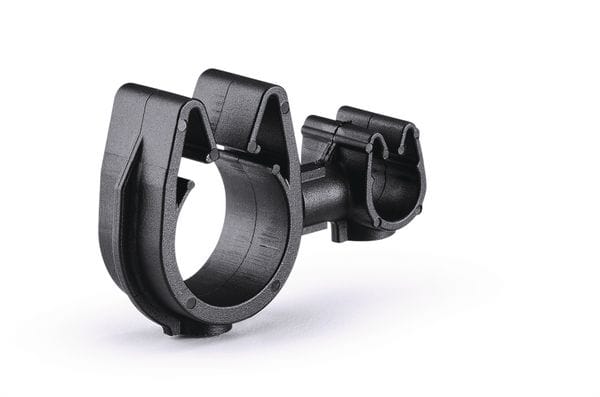 Hellermanntyton - Clips rotatifs interconnectés Ø5 et Ø14 mm en PA66HIRHSW noir - MOC5FMOC14M