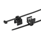 Hellermanntyton - Lanière de fixation pour bord de tôle 200 x 4.6mm en PA66HIRHS noir -T50ROSEC6-8