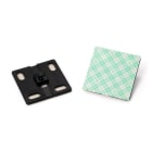 Hellermanntyton - Accessoire de fixation embase adhésive pour gaine Helawrap