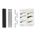 Hellermanntyton - Kit de réparation Basse Tension LVRK-L, Ø 24/6, rétreint 4/1, longueur 200mm
