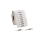 Hellermanntyton - Repères type TIPTAG en Polyuréthane, 20X51, blancs, en rouleau de 1000pièces