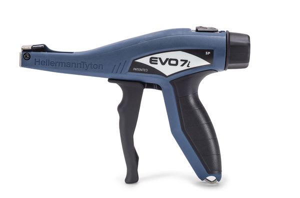 Hellermanntyton - EVO7iSP - Outil manuel de pose pour colliers plastiques de largeur 4.8 mm maxi.