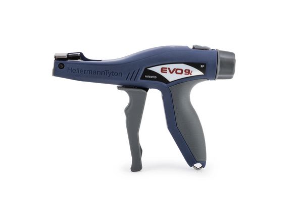 Hellermanntyton - EVO9iSP - Outil manuel de pose pour colliers plastiques de largeur 4.6 à 13 mm