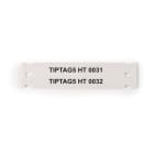 Hellermanntyton - Repères de câbles sans halogène à marquer, blanc, de taille 5x50 mm