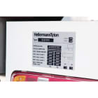 Hellermanntyton - Set de 1000 étiquettes infalsifiables et film de protection TAG50.8-25.4T1