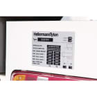 Hellermanntyton - Set de 500 étiquettes infalsifiables et film de protection TAG63.5-50.8T1