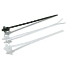 Hellermanntyton - Lanière à pied ancre 170x4.6mm pour trou Ø 6.1 à 6.5 mm en PA66 naturel -T50SST5